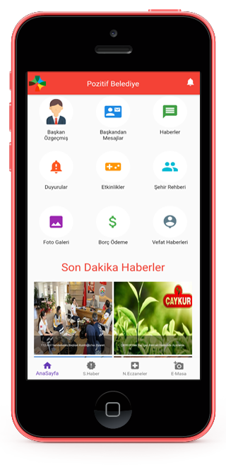 Pozitif Belediye - Belediyeler İçin Mobil Uygulama